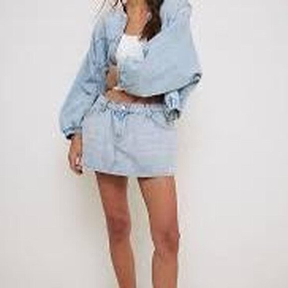 We The Free Dresses & Skirts - We The Free Demi Denim Skort